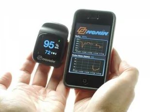Pulsoksymetr Nonin z technologią Bluetooth Nonin Connect 3240 (3230) - Pulsoksymetry napalcowe - miniaturka - grafika 1