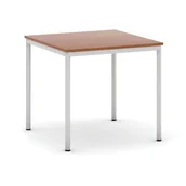 Stoły - B2B Partner Stoły kuchenne - kwadratowe nogi, jasnoszara konstrukcja 555203 - miniaturka - grafika 1