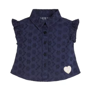 Bluzka dziewczęca Guess Camicia bawełniana koszula-104 - Bluzki damskie - miniaturka - grafika 1