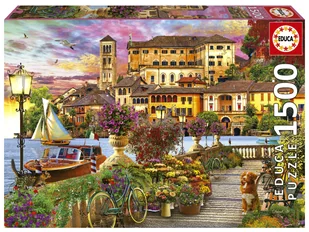 Educa, Puzzle, Włoska promenada, 1500 el. - Puzzle - miniaturka - grafika 1