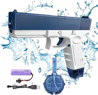 Zabawki militarne - Pistolet na wodę automatyczny zabawka dla dzieci elektryczny pistolet GLOCK - miniaturka - grafika 1