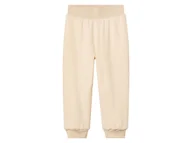 Spodnie i spodenki dla dziewczynek - lupilu® Spodnie niemowlęce z polaru (122/128, Kremowy) - miniaturka - grafika 1