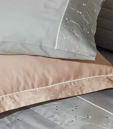 Bovi Poszewka satynowa Essenza Coastal Blue Ostatnie Sztuki - Pościel - miniaturka - grafika 1