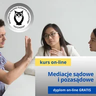 Pomoce naukowe - Mediacje sądowe i pozasądowe kurs online - miniaturka - grafika 1