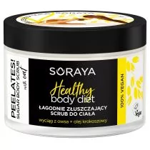 Soraya Healthy Body Diet Peelates łagodnie złuszczający scrub do ciała z ekstraktem z owsa i olejem krokoszowym 200g 87710-uniw - Peelingi do ciała - miniaturka - grafika 1