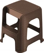 Drabiny - Kadax Taboret Ze Schodkiem Stołek Drabina Krzesełko - miniaturka - grafika 1