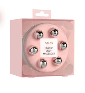 SO.KO Masażer do ciała z obrotowymi kulkami - Masażery - miniaturka - grafika 1