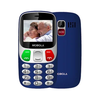 Mobiola Senior MB800 Niebieski - Telefony komórkowe - miniaturka - grafika 1