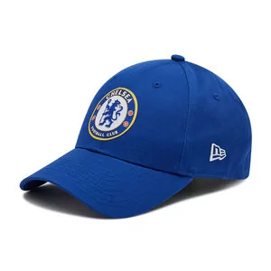 Czapki damskie - New Era Czapka z daszkiem Chelsea Fc Sp20 9Forty 12360180 Niebieski - grafika 1