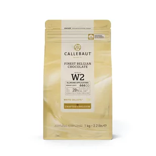Callebaut czekolada biała belgijska W2 28% 1 kg - Czekolada - miniaturka - grafika 1