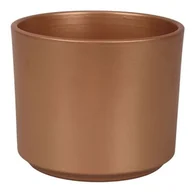 Donice - Osłonka ceramiczna cylinder 994 12 cm stare złoto - miniaturka - grafika 1