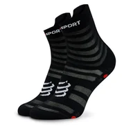 Skarpetki męskie - Skarpety wysokie unisex Compressport Pro Racing Socks V4.0 Ultralight Run High XU00050B Czarny - miniaturka - grafika 1