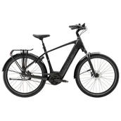 Rowery elektryczne - Trek District Plus 4 2025 L Satin Trek Black 400 Wh - miniaturka - grafika 1