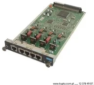 Biuro i firma OUTLET - KX-NCP1180, karta 4 portów analogowych linii miejskich z CLIP UŻYWANA - miniaturka - grafika 1