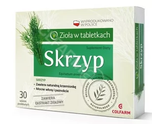 Colfarm Skrzyp 30 szt. - Włosy, skóra, paznokcie - miniaturka - grafika 1