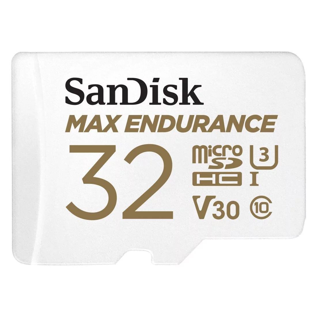 SANDISK Max Endurance, microSDHC, 32 GB + adapter SD