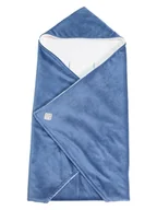 Rożki i beciki - Kaiser Naturfellprodukte Becik "Winter Wrap" w kolorze niebieskim - 85 x 85 cm - miniaturka - grafika 1