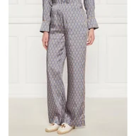 Spodnie damskie - Joop! Satynowe spodnie Panja Loose fit - miniaturka - grafika 1