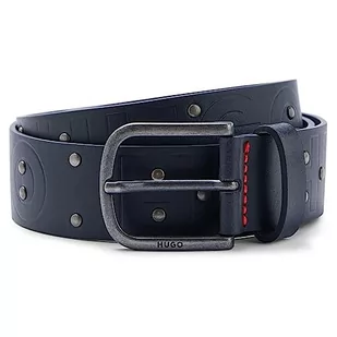 BOSS Pasek męski Apparel, czarny (Black1), 95 - Paski - miniaturka - grafika 1