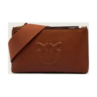 Torebki damskie - Pinko Skórzana kopertówka FLAT HORIZONTAL MINI - miniaturka - grafika 1