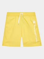 Spodenki damskie - Champion Szorty kąpielowe 306107 Żółty Regular Fit - miniaturka - grafika 1