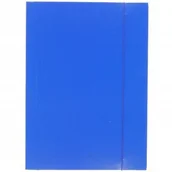 Teczki i skoroszyty - Teczki z gumką 206) granat [25 szt.] - miniaturka - grafika 1