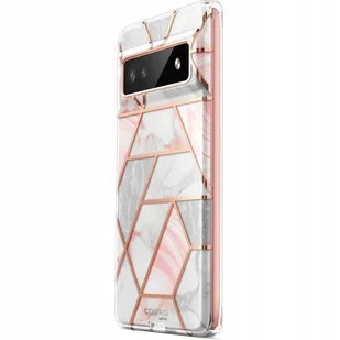 Supcase Etui i-Blason Cosmo SP do Pixel 6A marmurowe różowe - Etui i futerały do telefonów - miniaturka - grafika 2