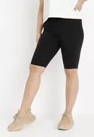 Spodenki damskie - Czarne Szorty Hippeina - miniaturka - grafika 1