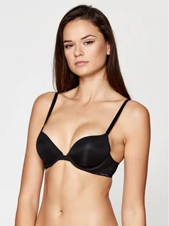 Biustonosze - Calvin Klein Underwear Biustonosz push-up Lunge 000QF5613E Czarny - grafika 1