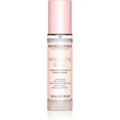 Utrwalacze do makijażu - Makeup Revolution Hydrate & Fix spray utrwalający makijaż 100ml - miniaturka - grafika 1