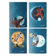 Zeszyty szkolne - Narcissus Zeszyt A4/32K linia kolor PP Cosmo (4szt) - miniaturka - grafika 1