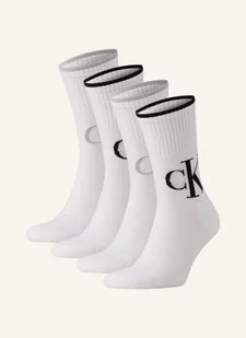 Calvin Klein Skarpety, 4 Pary weiss - Skarpetki damskie - miniaturka - grafika 1