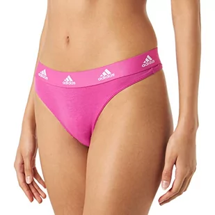 adidas Damskie majtki stringi, Fuchsia, L - Majtki damskie - miniaturka - grafika 1