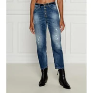 Spodnie damskie - DONDUP - made in Italy Jeansy KOONS | Loose fit - miniaturka - grafika 1