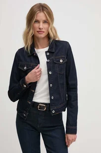 Pepe Jeans kurtka SLIM JACKET damska kolor granatowy przejściowa PL402430AB2 - Kurtki damskie - miniaturka - grafika 1