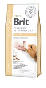 Brit Grain Free Veterinary Diets Hepatic 12 kg - Sucha karma dla psów - miniaturka - grafika 1