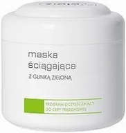 Maseczki do twarzy - Ziaja Pro maska ściągająca z glinką zieloną 200ml - miniaturka - grafika 1