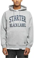 Bluzy męskie - STARTER BLACK LABEL Męska bluza z kapturem Raglan, Heathergrey, M - miniaturka - grafika 1