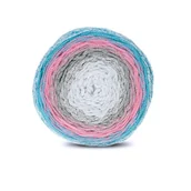 Zabawki kreatywne - Sznurek do makramy Opus Ombre Cake nr 7531 - miniaturka - grafika 1