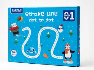 Książeczka do nauki pisania trening 64str zmywalna - Zabawki interaktywne dla dzieci - miniaturka - grafika 1