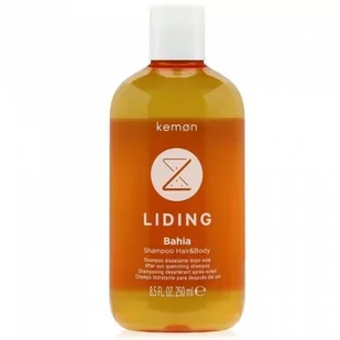 Kemon Liding Bahia Hair & Body Shampoo Chłodzący Szampon do Włosów i Ciała po Opalaniu 250ml - Szampony do włosów - miniaturka - grafika 1