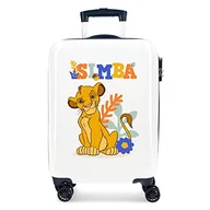 Walizki - Disney El Rey Leon walizka kabinowa wielokolorowa 38 x 55 x 20 cm sztywne ABS kombinowane zamknięcie boczne 34 l 2 kg 4 podwójne koła - miniaturka - grafika 1