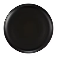 Talerze - Talerz płytki czarny 26 cm BLACK ONYX VILLA ITALIA - miniaturka - grafika 1