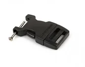 Plecaki - Zapasowa klamra Sea to Summit dwuczęściowe 2 osie 15 mm czarny - miniaturka - grafika 1