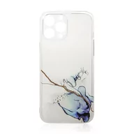 Etui i futerały do telefonów - Marble Case etui do iPhone 13 Pro Max żelowy pokrowiec marmur niebieski - miniaturka - grafika 1