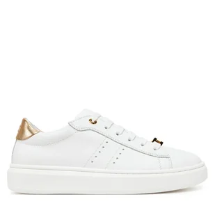 Sneakersy Elisabetta Franchi F4-A9E-0034 S Biały - Sneakersy damskie - miniaturka - grafika 1