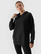 Bluzy damskie - 4F Bluza 4FAW23TSWSF0725 Czarny Regular Fit - miniaturka - grafika 1