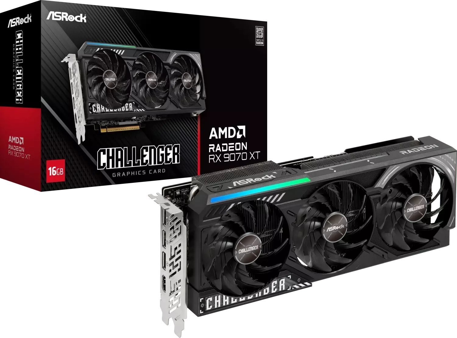Asrock Challenger RX9070XT 16GB RX9070XT CL 16G