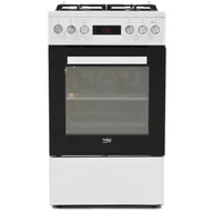 Kuchenki gazowo-elektryczne - Beko FSM52331DW - miniaturka - grafika 1