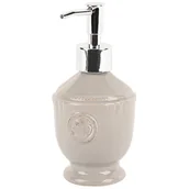 Mydelniczki i dozowniki mydła - Ceramiczny dozownik na mydło Waterloo szary, 17,5 cm - miniaturka - grafika 1